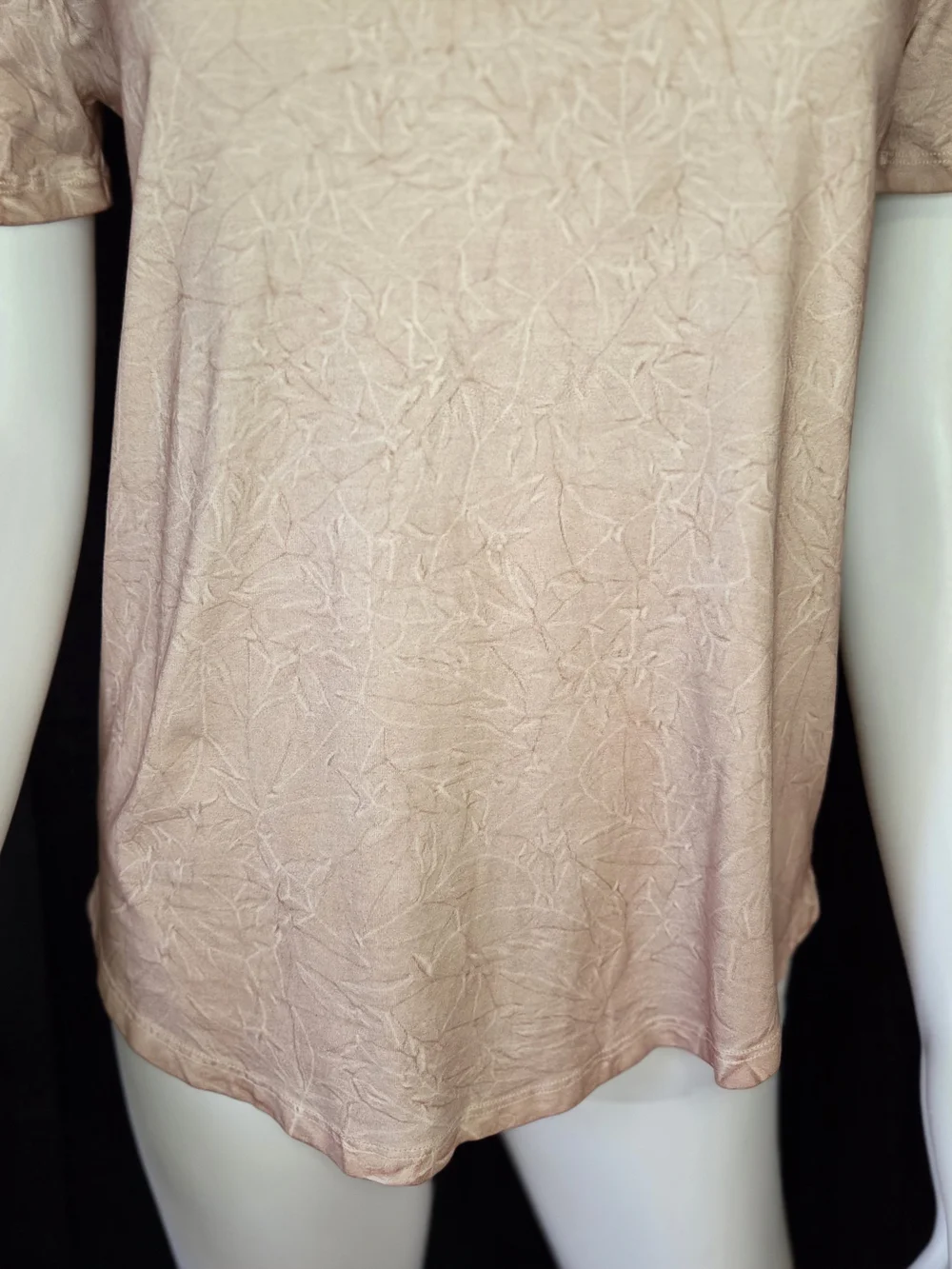 Lululemon Love Crewneck Curved Hem Heathered Pink Short Sleeve Tee Shirt
